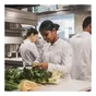 Veste de cuisine manches longues blanche femme 