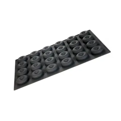 Moule à donuts en silicone - 24 cavités  Visuel