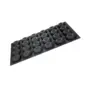 Moule à donuts en silicone - 24 cavités 