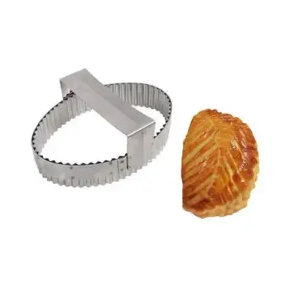  Découpoir inox chausson pommes 17x12 cm Visuel